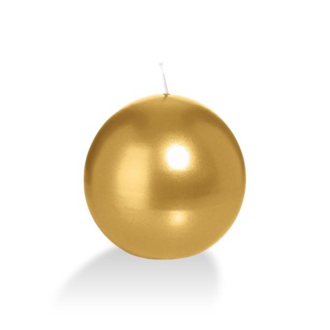 CANDELA SFERA D7.5 ORO